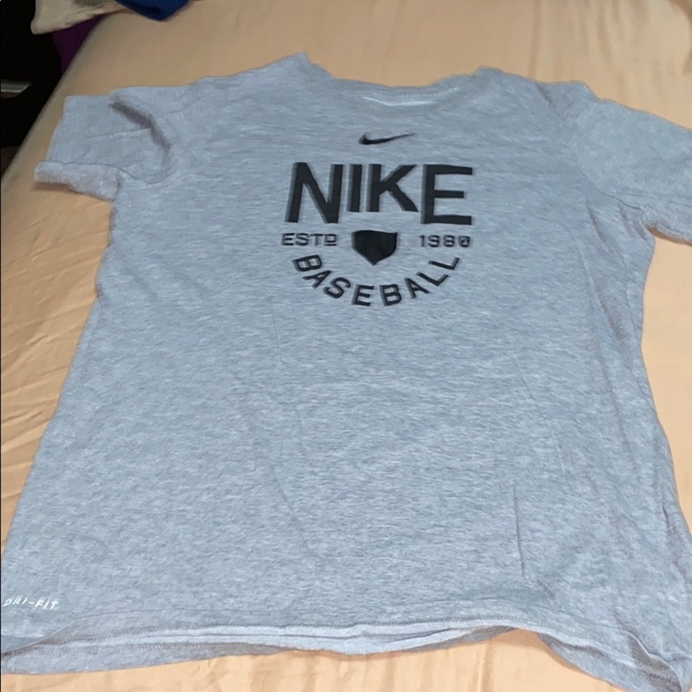 Boys Nike Dri Fit Baseball Tee